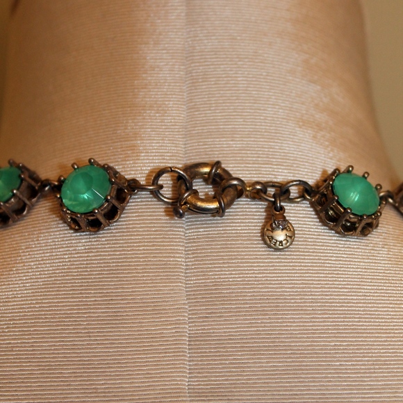 J. Crew Green Gem Necklace - Picture 4 of 4